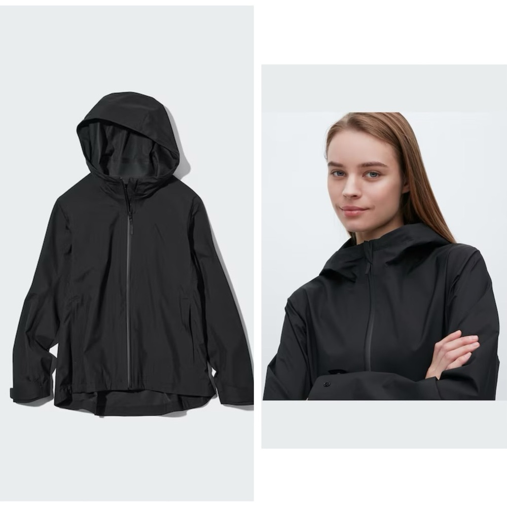 UNIQLO blocktech water repellent parka